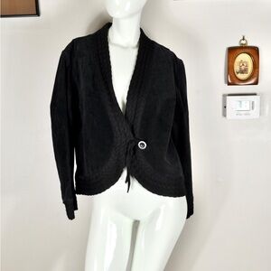 Coldwater Creek Black Jacket